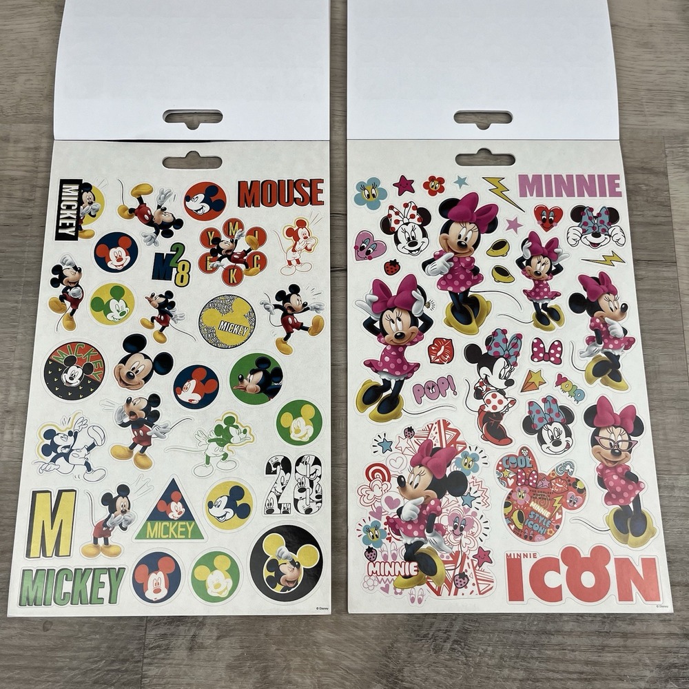 Disney Mickey & Minnie Mouse‎ Stickerland Sticker Books 295+ Each School Gift - Picture 8 of 10